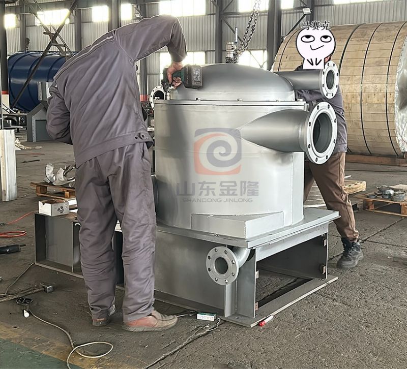 山東造紙廠(chǎng)訂購(gòu)0.5㎡壓力篩主機(jī)發(fā)貨